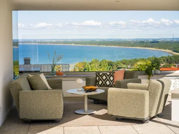 Bolster Sofa - Anthrazit-teddy verde, 2,5-Sitzer - Brafab