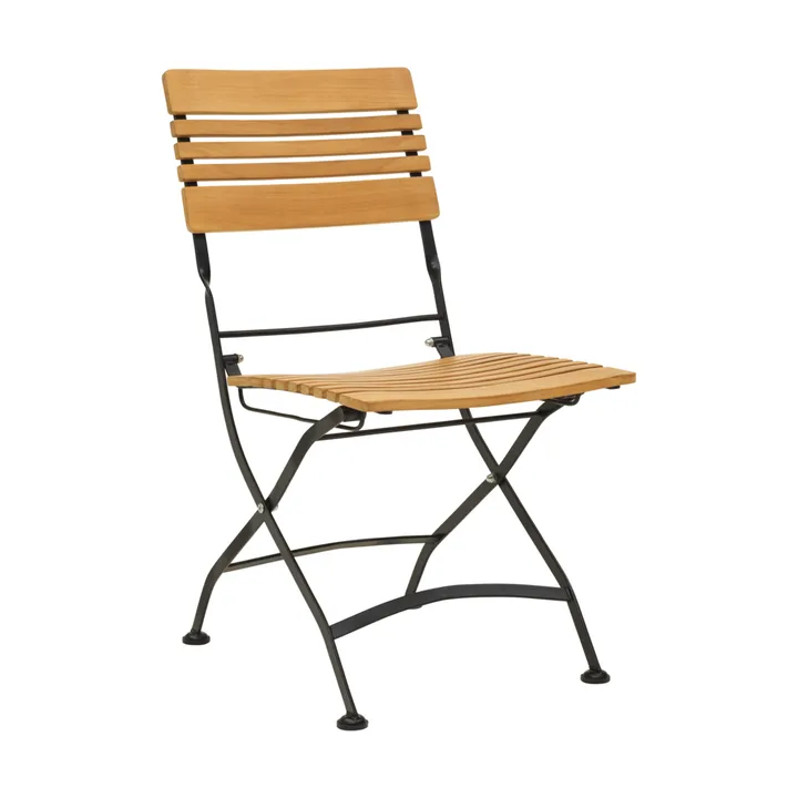 Brewer Esszimmerstuhl - Schwarz-Teak - Brafab