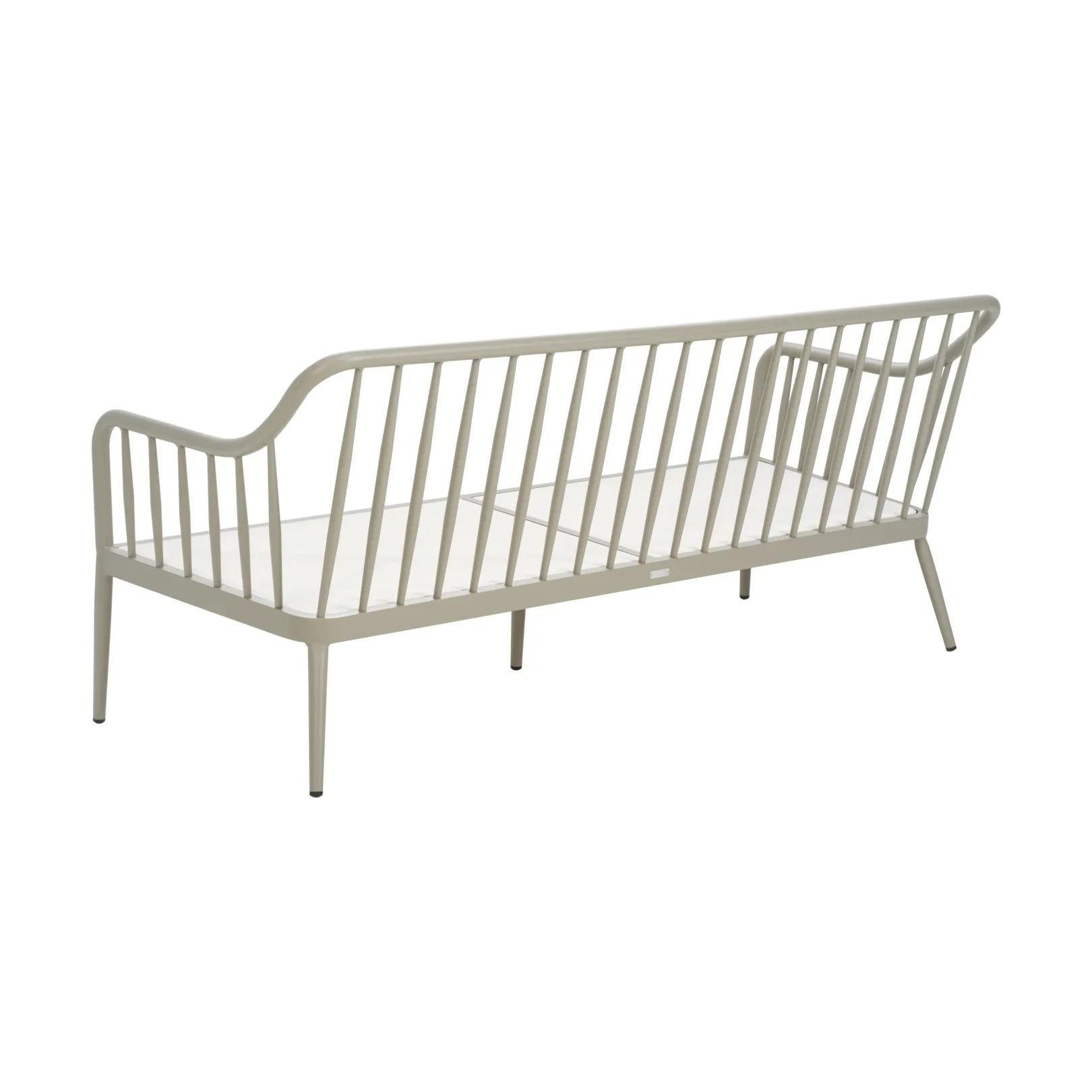 Coleville Sofa, Khaki-burlap beige, 3-Sitzer Brafab