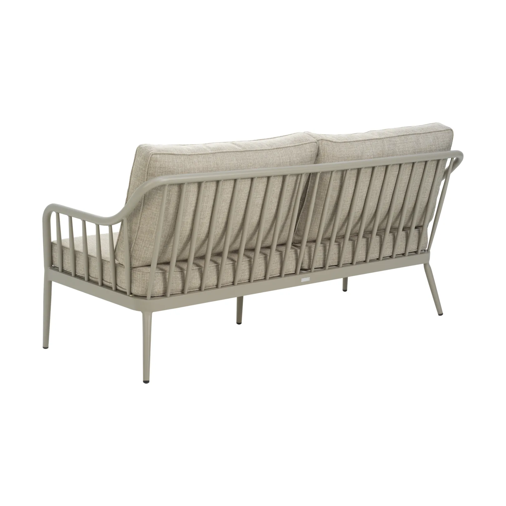 Coleville Sofa, Khaki-burlap beige, 3-Sitzer Brafab