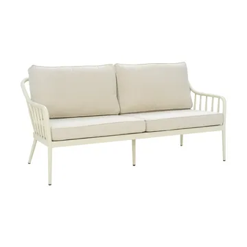 Coleville Sofa - Pearl white-dot beige, 3-Sitzer - Brafab