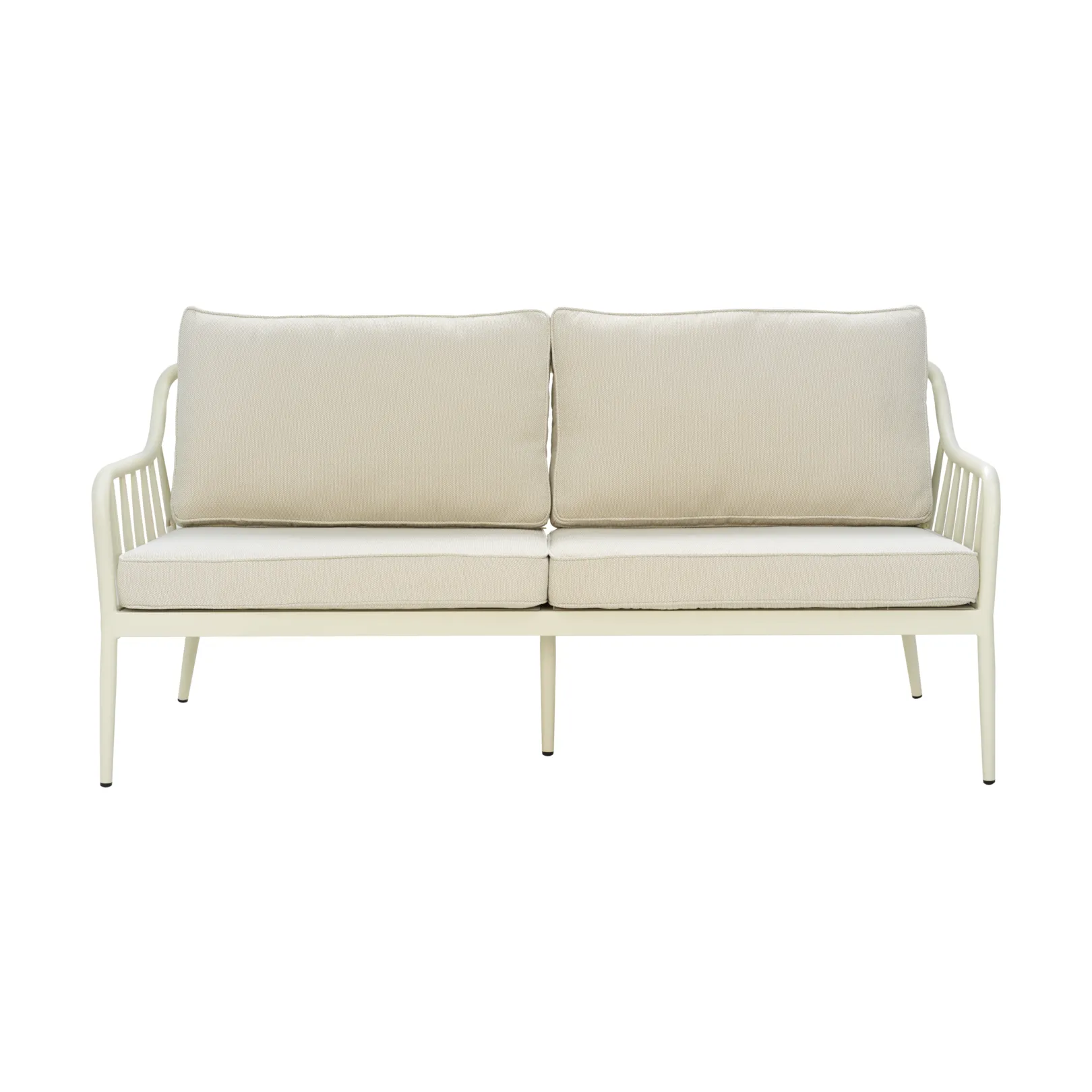 Coleville Sofa, Pearl white-dot beige, 3-Sitzer Brafab