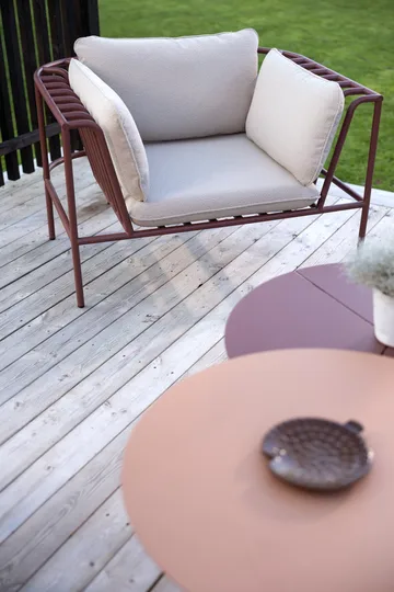 Collier Sessel - Zin red-teddy beige - Brafab