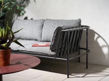 Collier Sofamodul - Schwarz-teddy ant, Ecke - Brafab