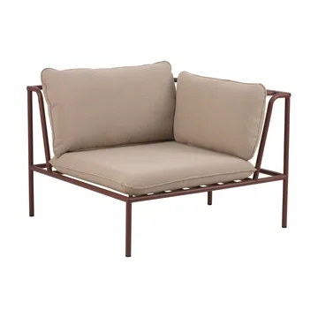 Collier Sofamodul - Zin red-teddy beige, Ecke - Brafab