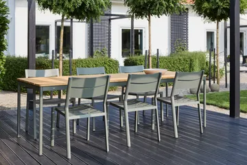 Delia Armlehnstuhl - Nordic green - Brafab