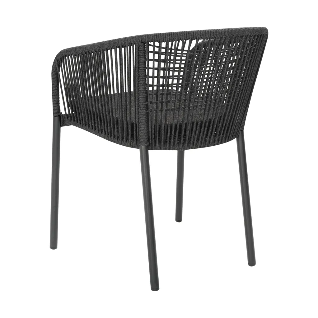 Delta Armlehnstuhl, Antracit Brafab