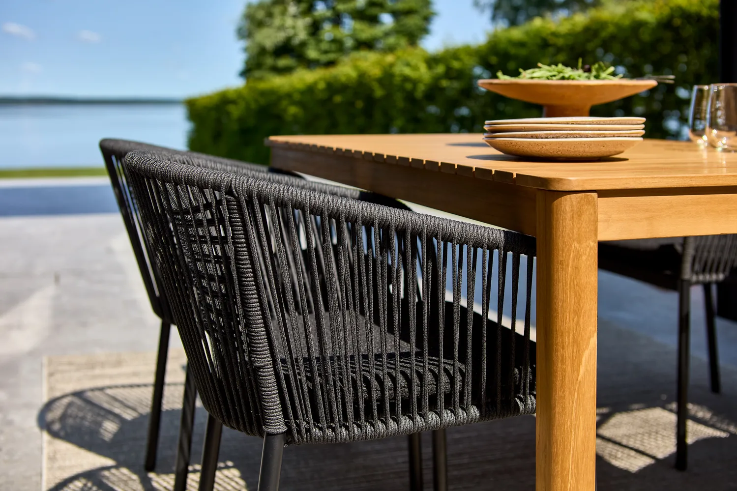 Delta Armlehnstuhl, Schwarz Brafab