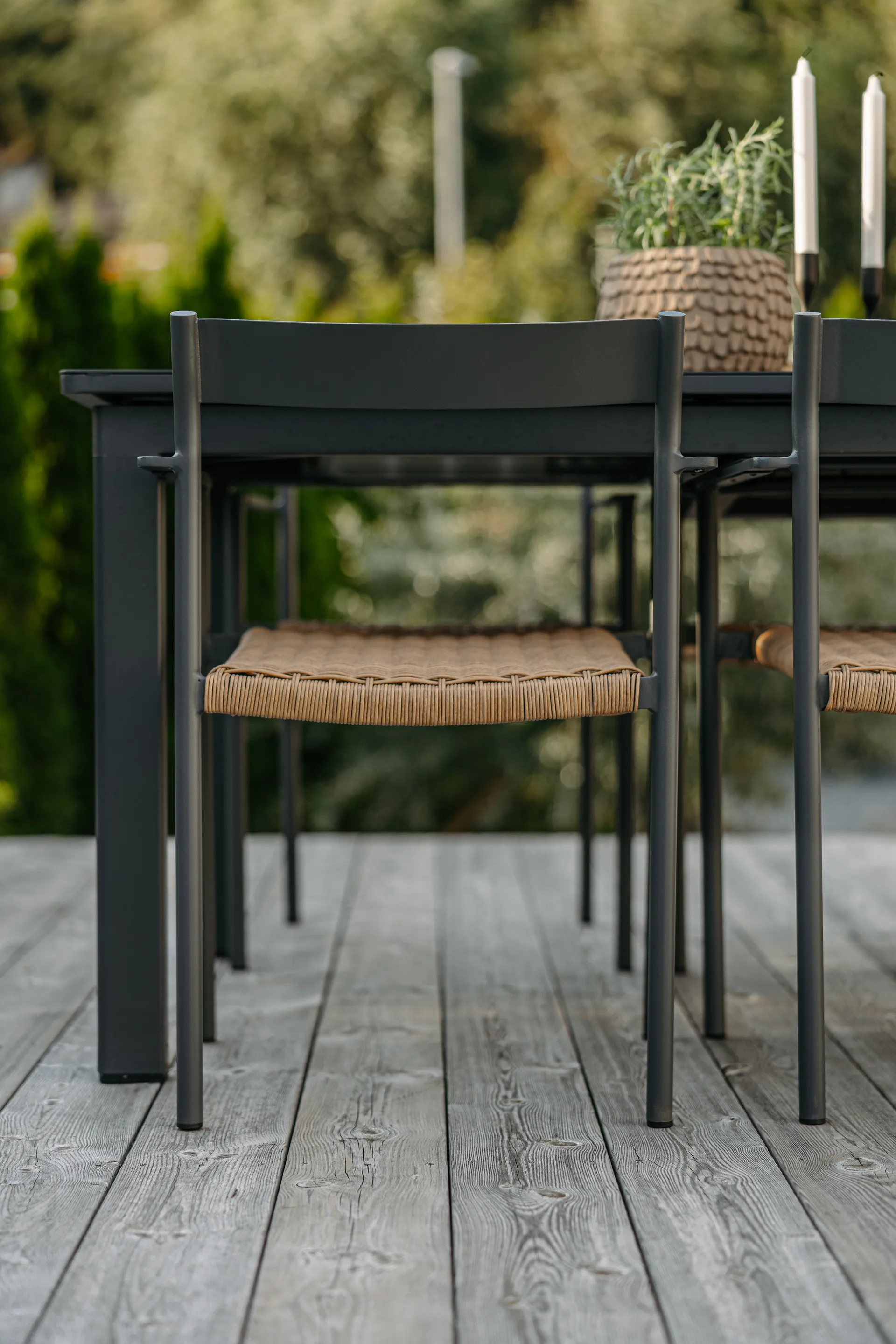 DK Armlehnstuhl, Anthracite Brafab