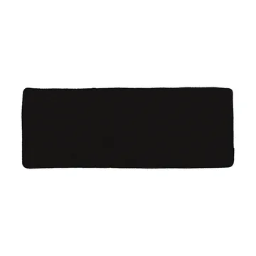 Frisk Sitzkissen - Teddy black, 37x102 cm - Brafab