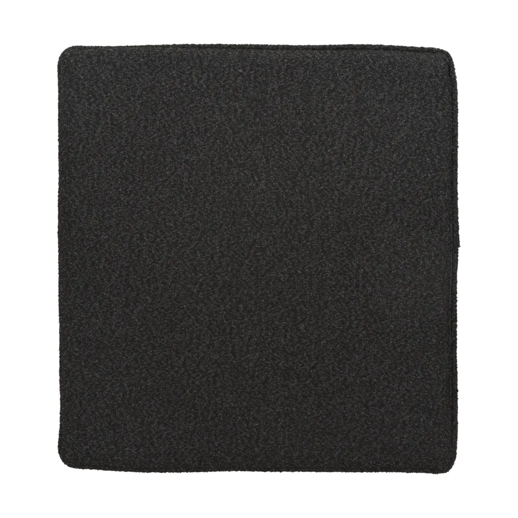 Frisk Sitzkissen, Teddy black, 43x41 cm Brafab