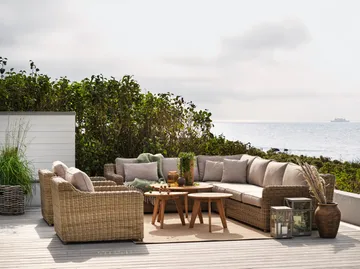 Glendon 2,5-Sitzer-Sofa - Dark Brown-soft moose - Brafab