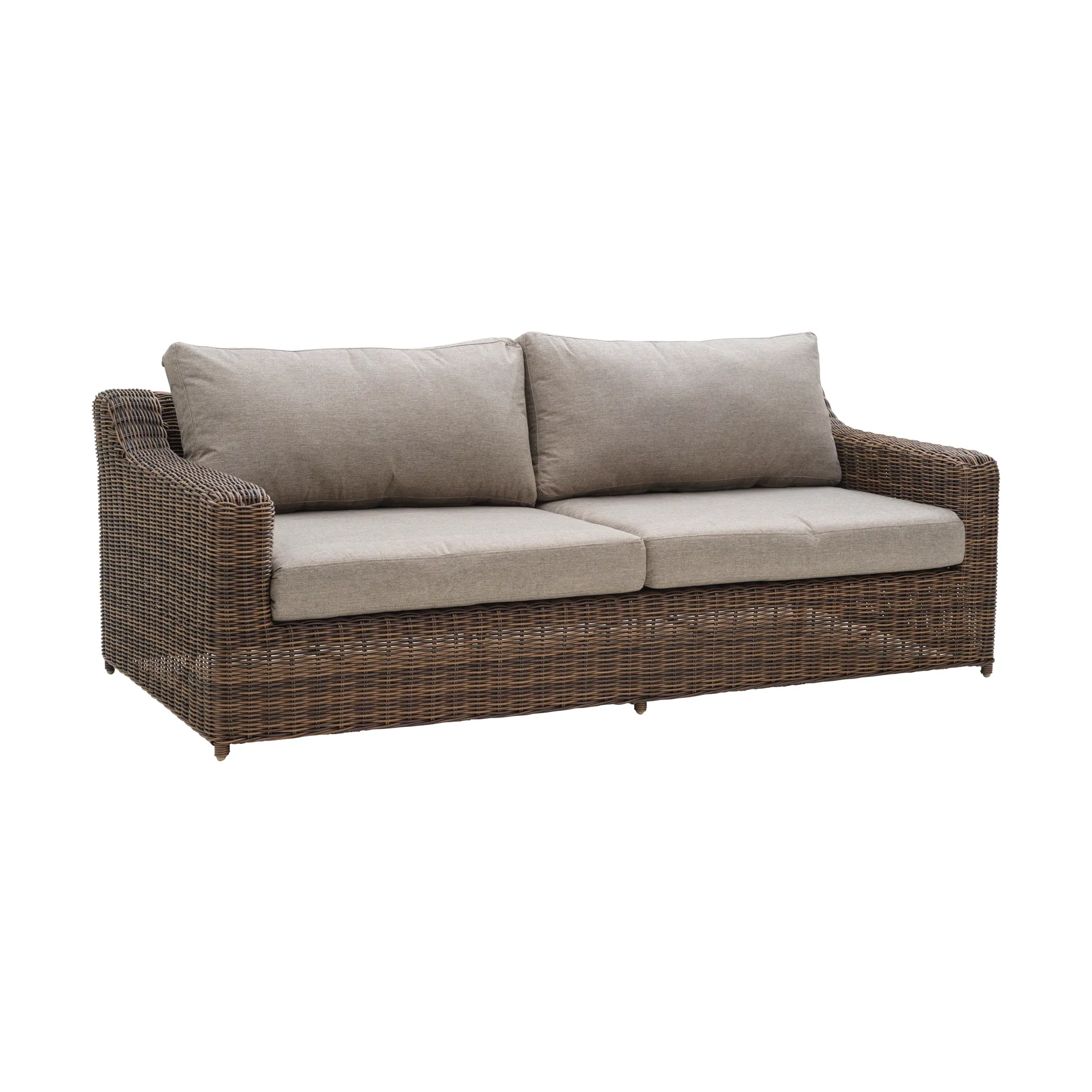 Glendon 3-Sitzer-Sofa, Dark Brown-soft moose Brafab