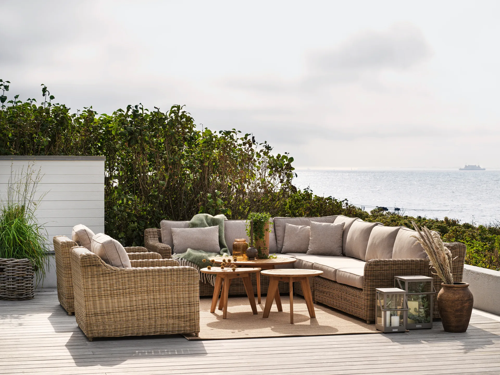 Glendon 3-Sitzer-Sofa, Dark Brown-soft moose Brafab