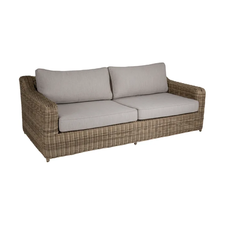 Glendon 3-Sitzer-Sofa - Rustic beige-beige - Brafab