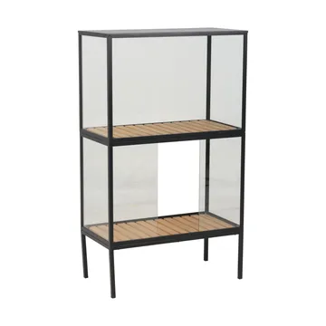 Grower Greens Pflanzenschrank - Schwarz, 81x137 cm - Brafab