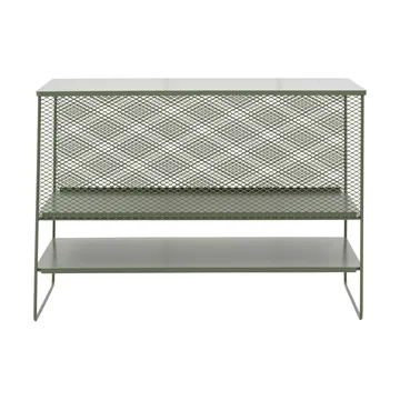 Haru Außenküche Unterschrank mit Regalen 120x90x60 cm - Slate grey - Brafab