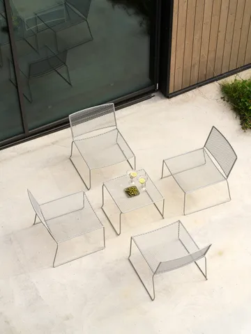 Haru Beistelltisch - Slate grey, 54x54 cm - Brafab