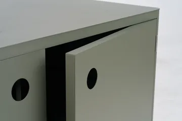 Kelia Außenküche Unterschrank - Anthrazit, 121x91x64 cm - Brafab