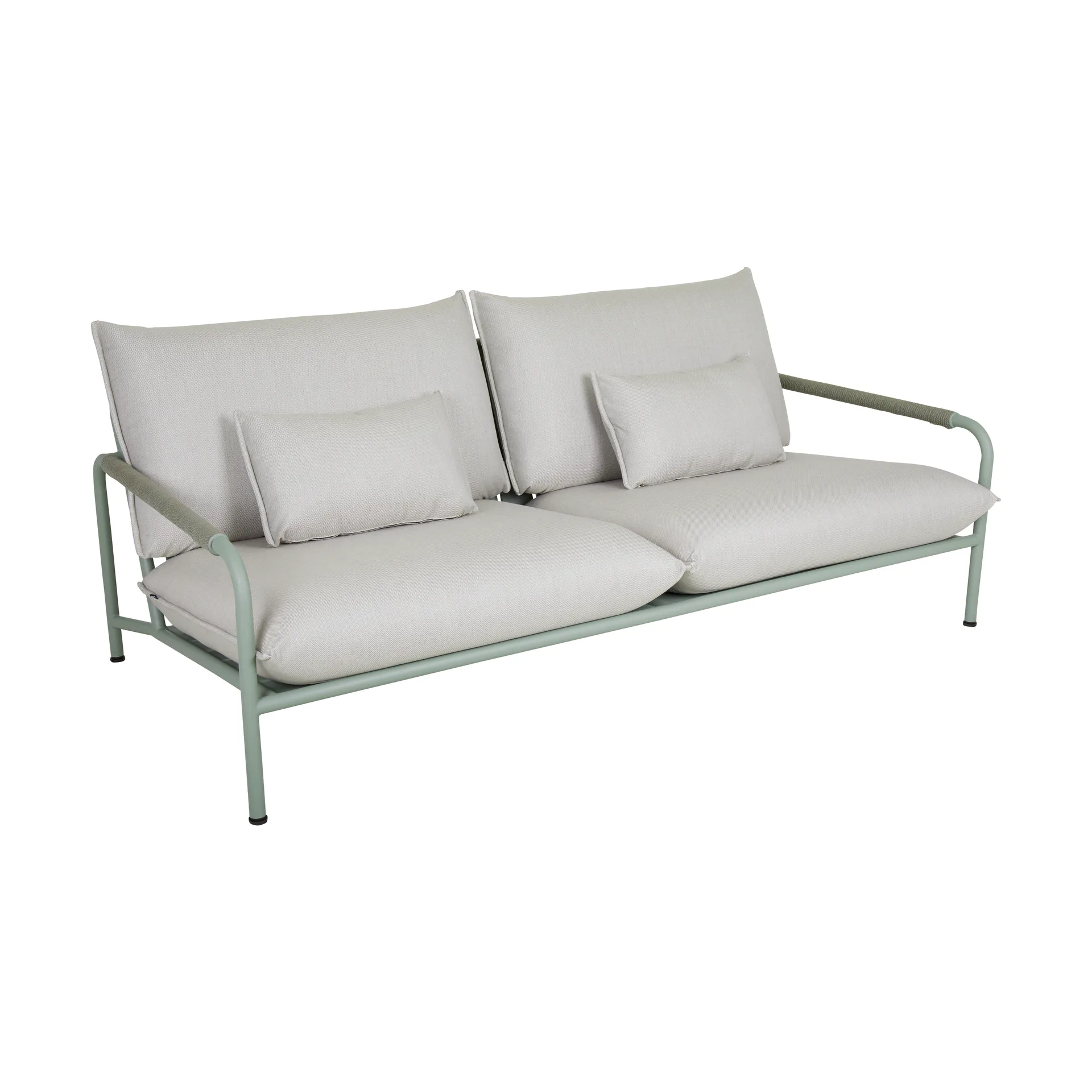 Lerberget 2,5-Sitzer Sofa, Grün-Asche Brafab