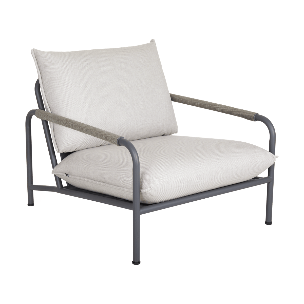 Brafab Lerberget Loungesessel Anthracite-Asche