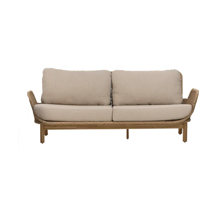 Lily Sofa - Twist straw-plush wheat, 2,5-Sitzer - Brafab