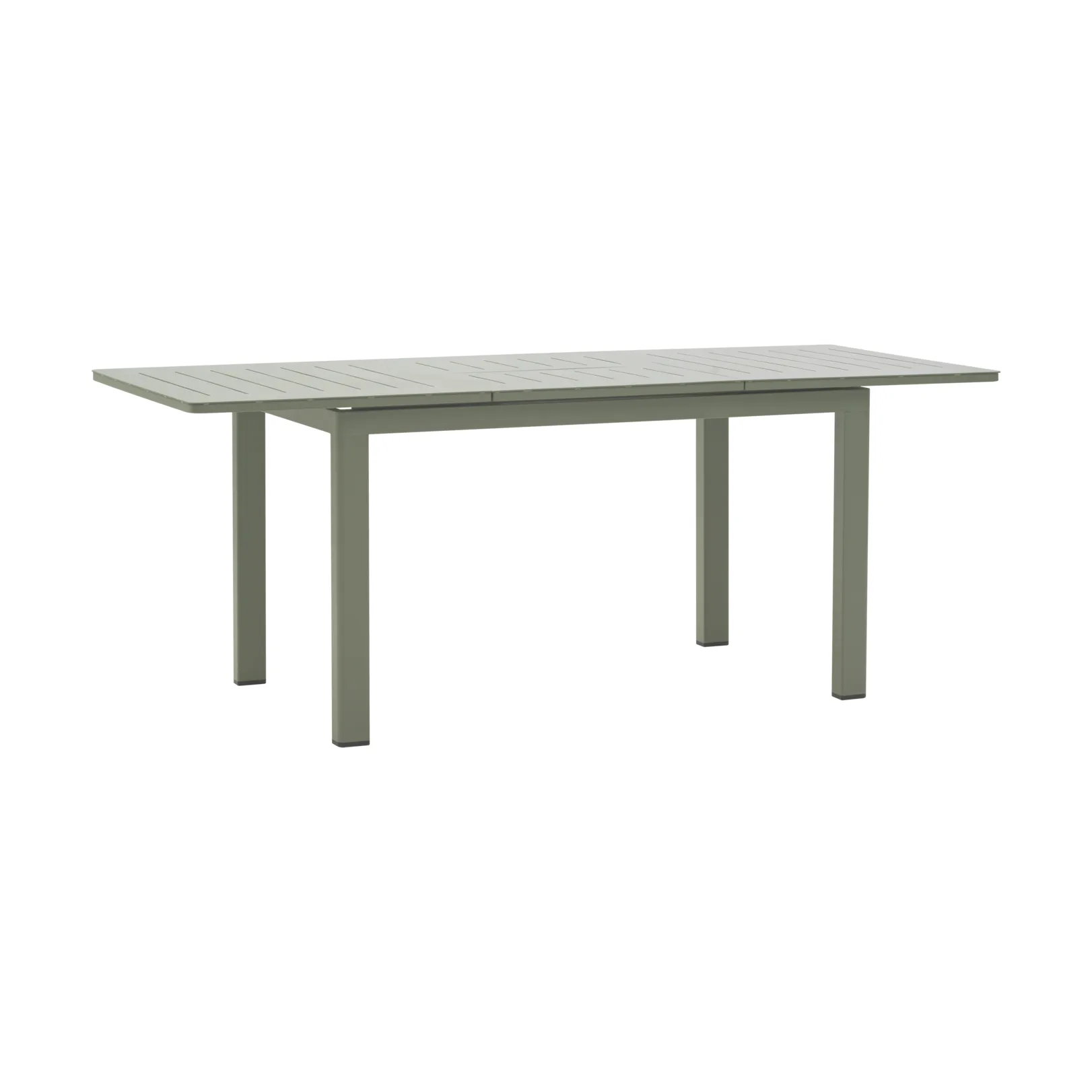 Lomma Esstisch, Dusty green, 128-187x80x73 cm Brafab