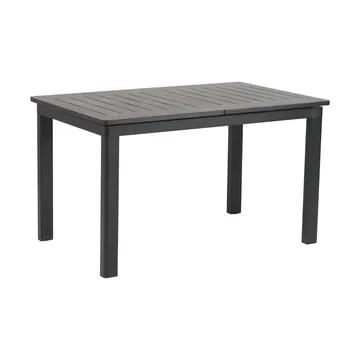 Lomma Esstisch - Schwarz, 128-187x80x73 cm - Brafab