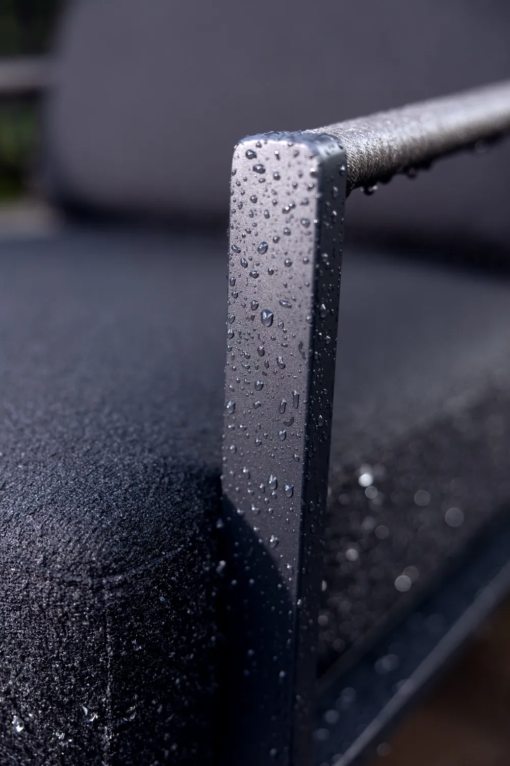 Lyra Sessel, Schwarz-teddy black Brafab