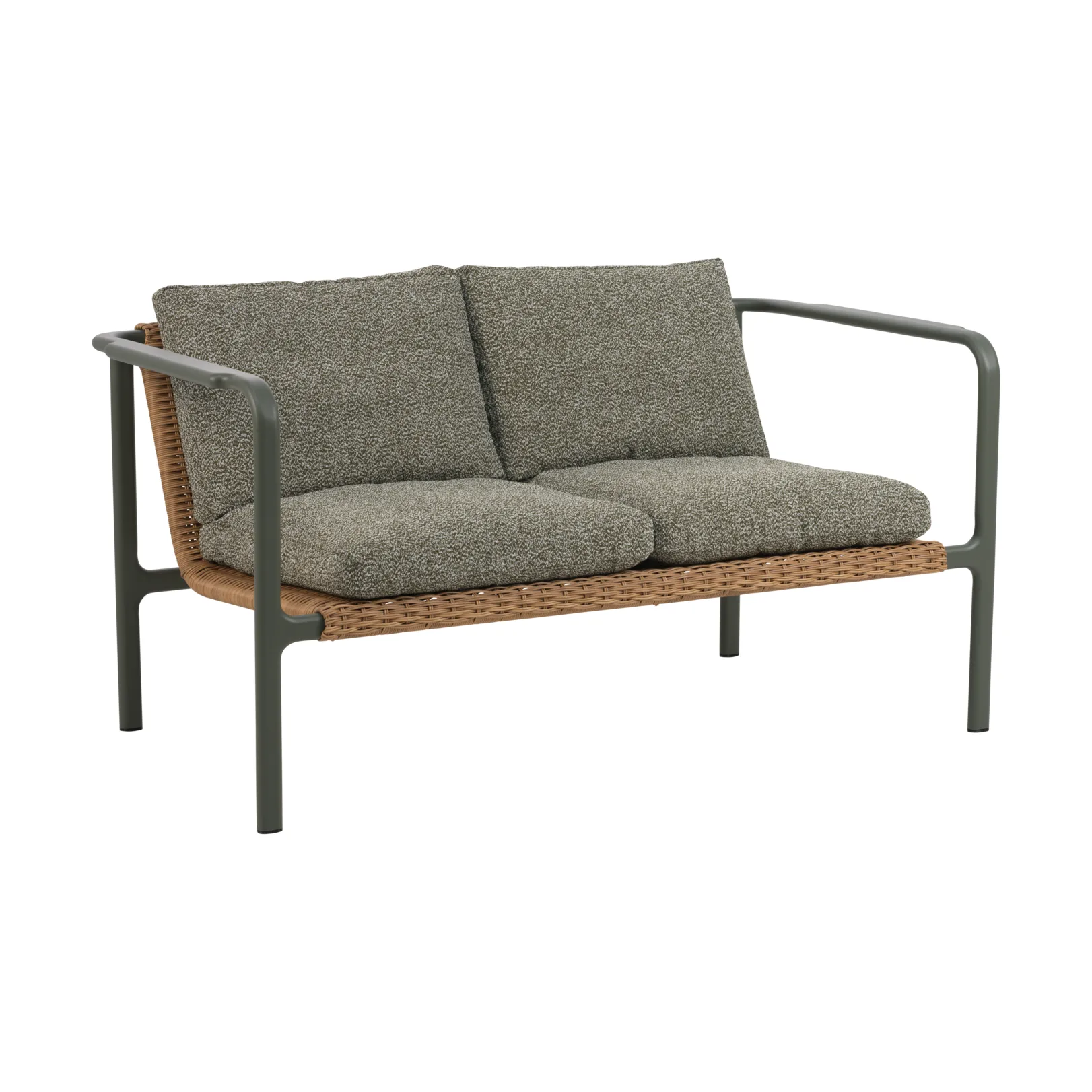 Motty Sofa, Nordic green-teddy verde, 2-sitzig Brafab