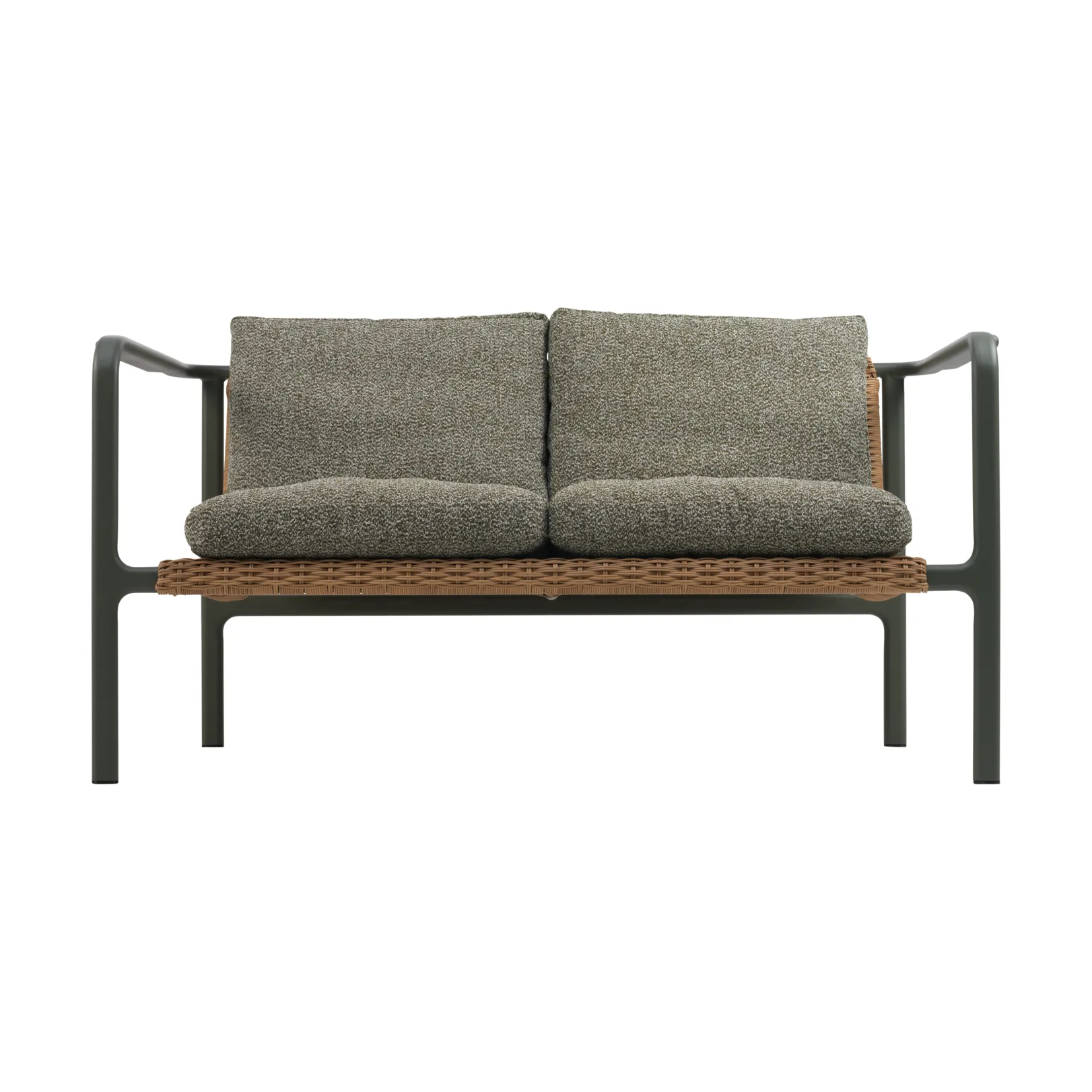 Motty Sofa, Nordic green-teddy verde, 2-sitzig Brafab
