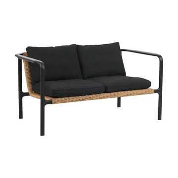 Motty Sofa - Schwarz-teddy black, 2-sitzig - Brafab