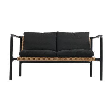 Motty Sofa - Schwarz-teddy black, 2-sitzig - Brafab