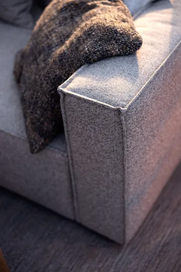 Muki Sofamodul - Light taupe, Abschluss links - Brafab