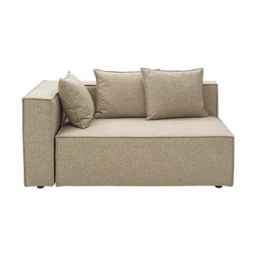 Muki Sofamodul - Light taupe, Abschluss rechts - Brafab