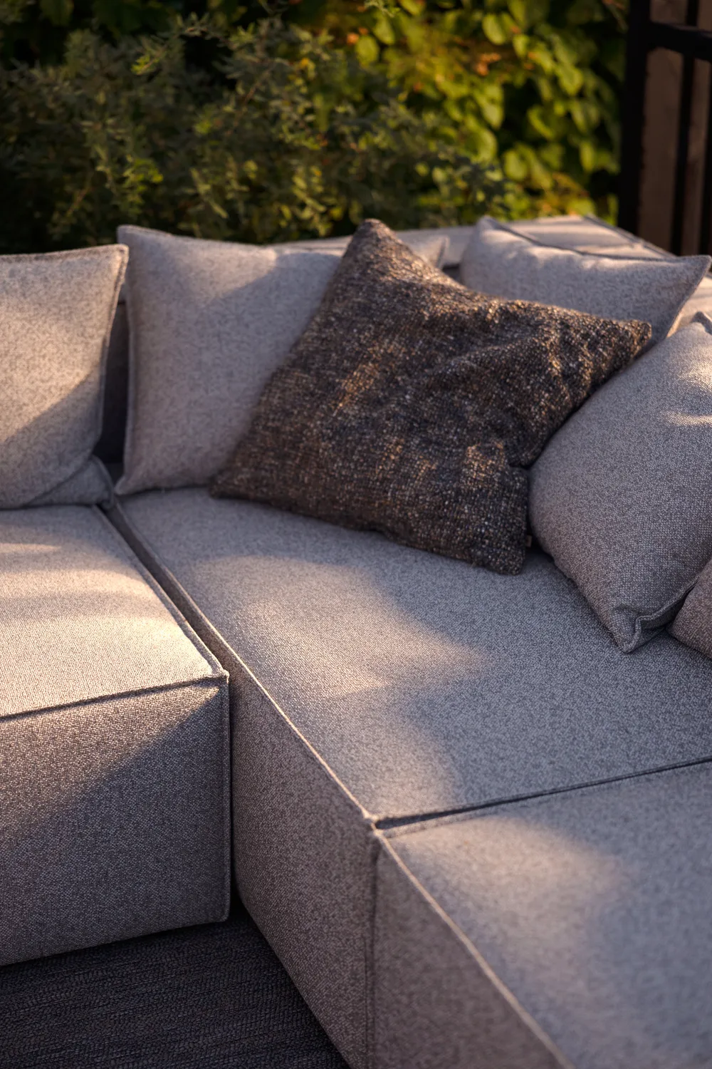 Muki Sofamodul, Light taupe, Abschluss rechts Brafab