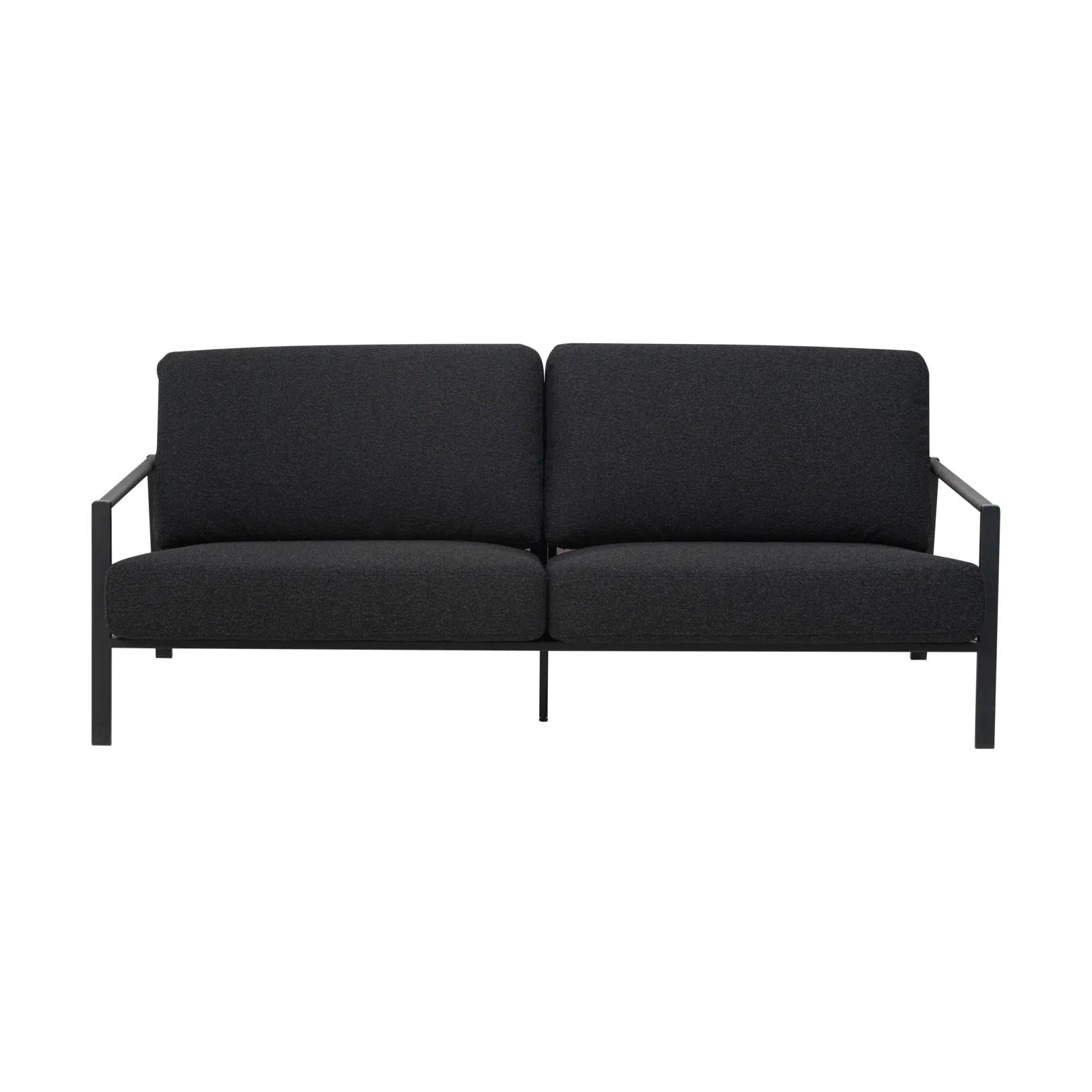 Naos Sofa, Schwarz-teddy black, 2,5-Sitzer Brafab