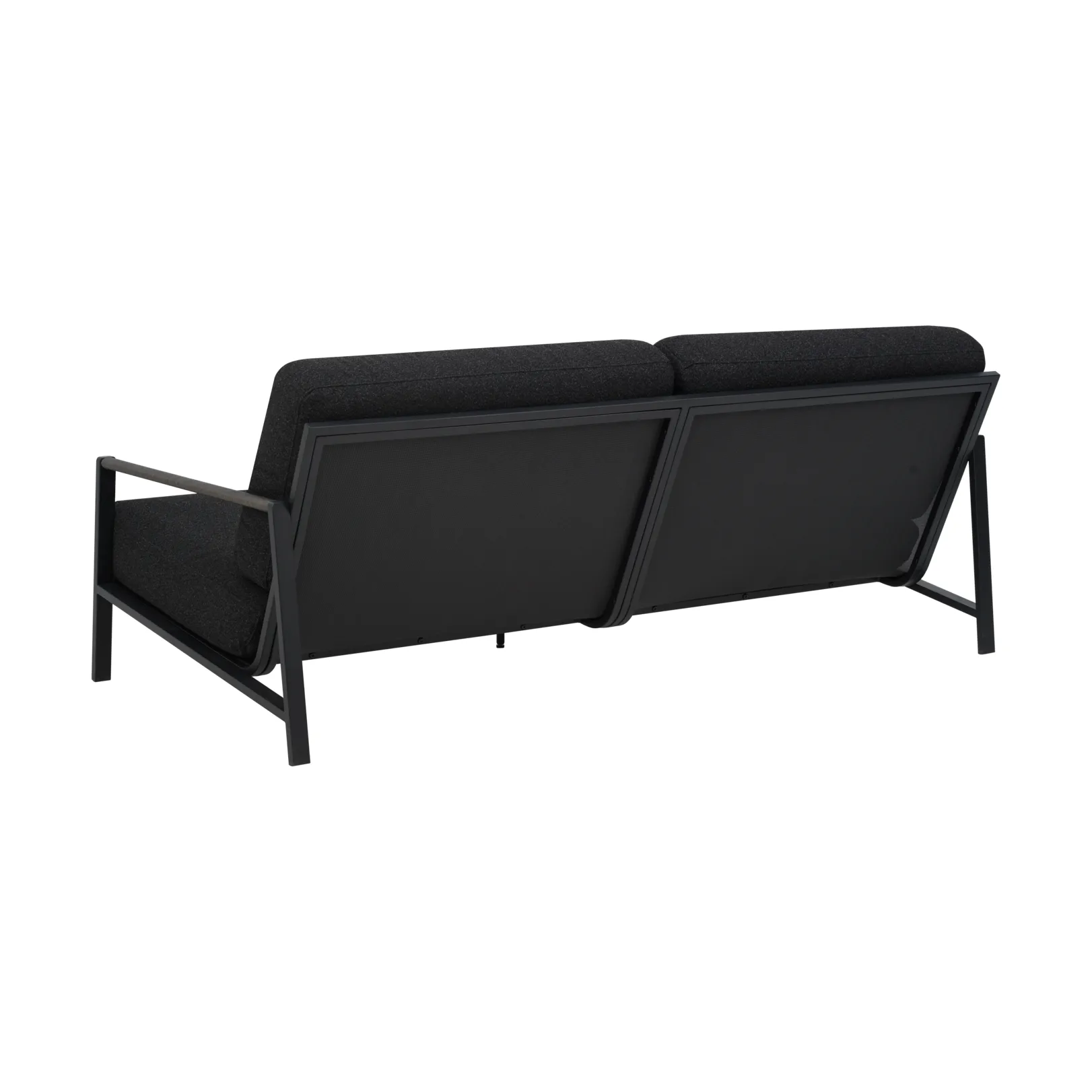 Naos Sofa, Schwarz-teddy black, 2,5-Sitzer Brafab