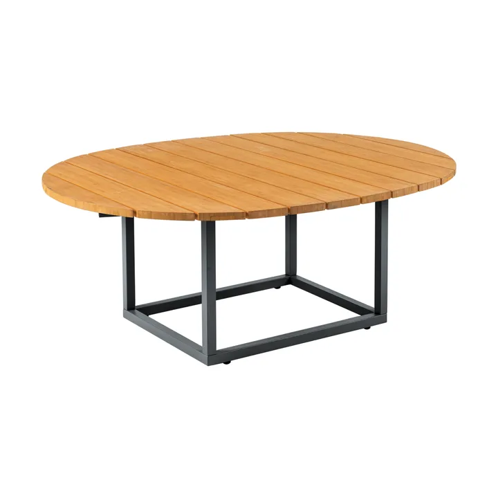 Olive Couchtisch - Anthrazit-Bambus, 110x80 cm - Brafab