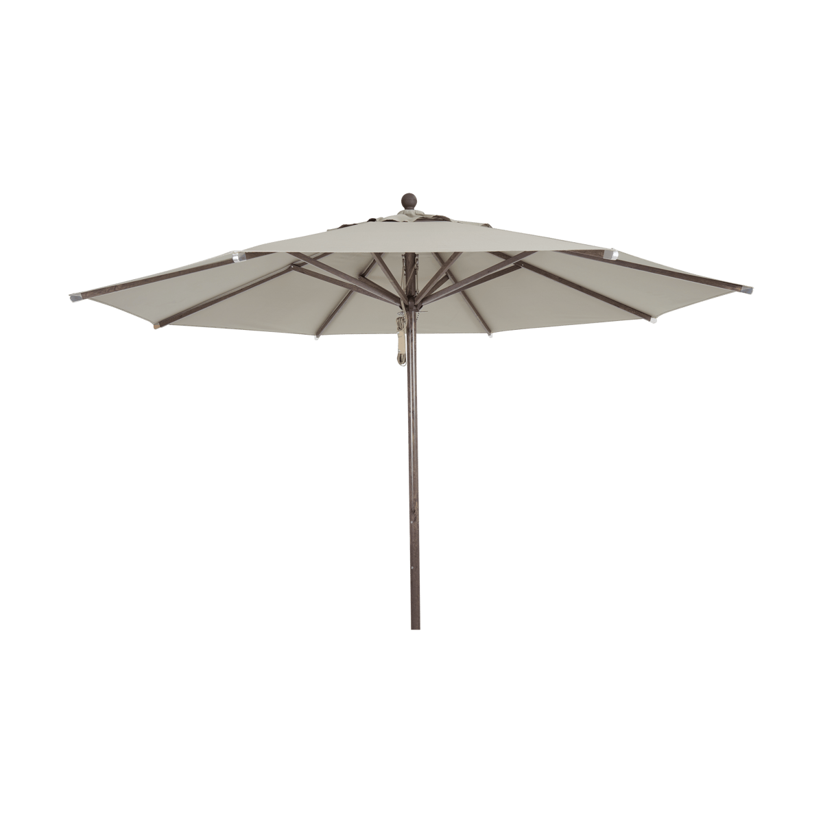 Brafab Paliano Sonnenschirm Braun-taupe 350 cm