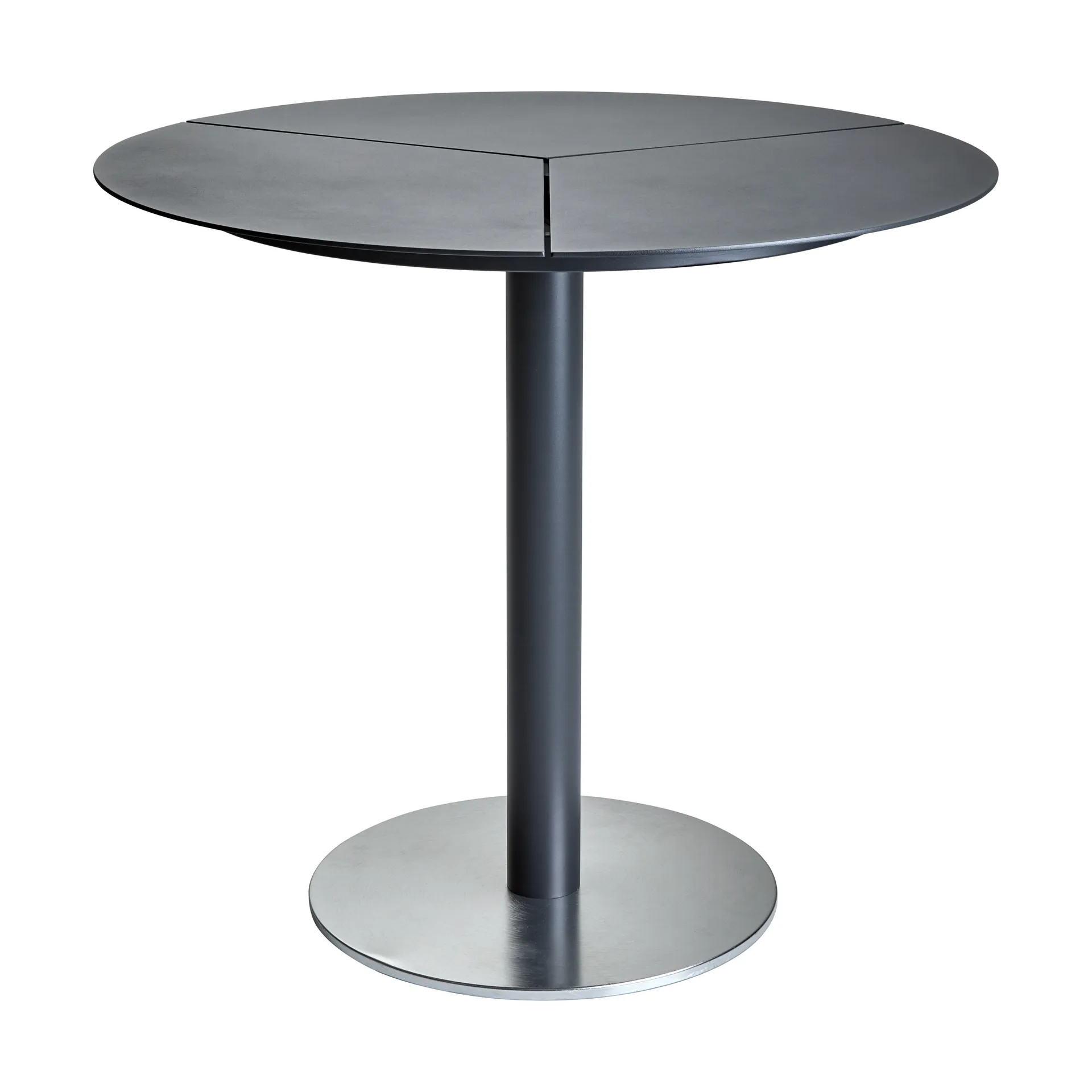 Peace Bistro Café-Tisch Ø80 cm Anthracite,  Brafab