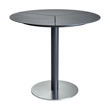 Peace Bistro Café-Tisch Ø80 cm Anthracite - Brafab