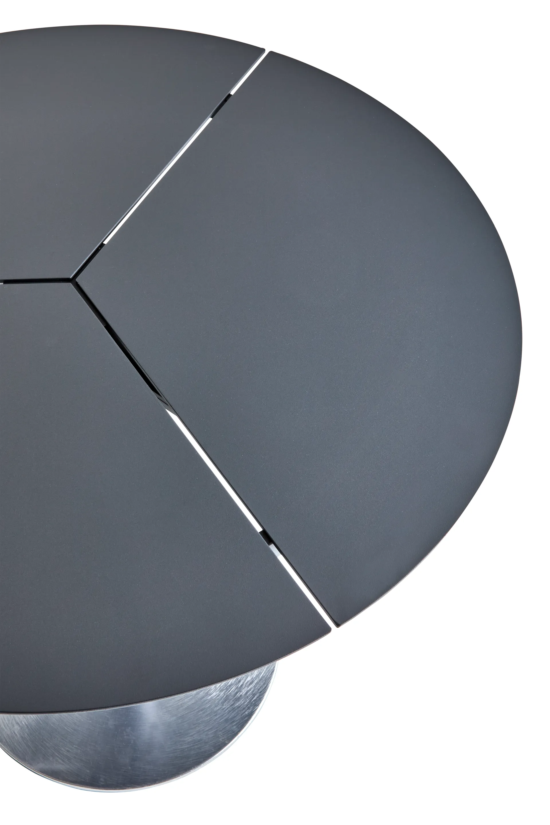 Peace Bistro Café-Tisch Ø80 cm Anthracite Brafab