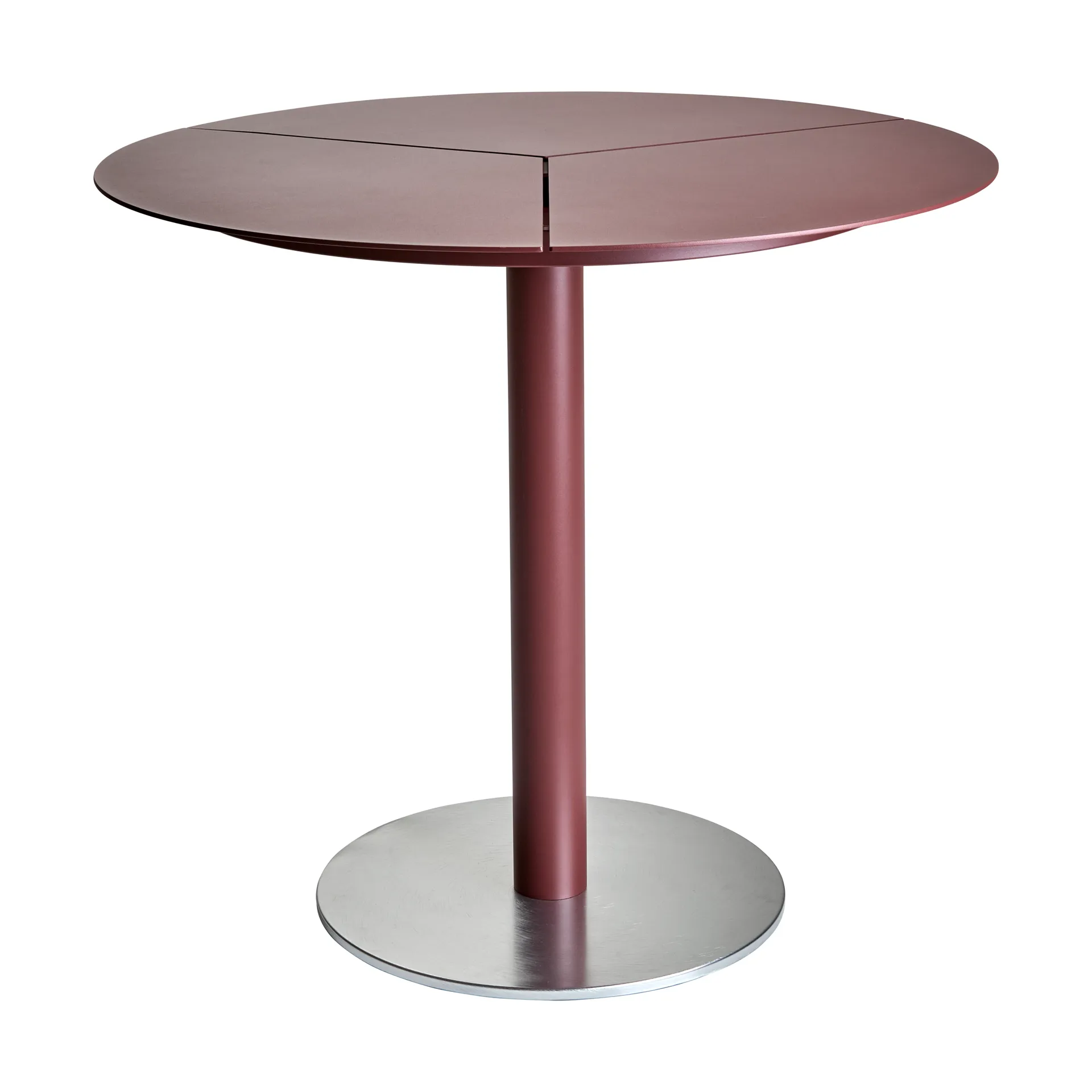 Peace Bistro Café-Tisch Ø80 cm Zin red Brafab