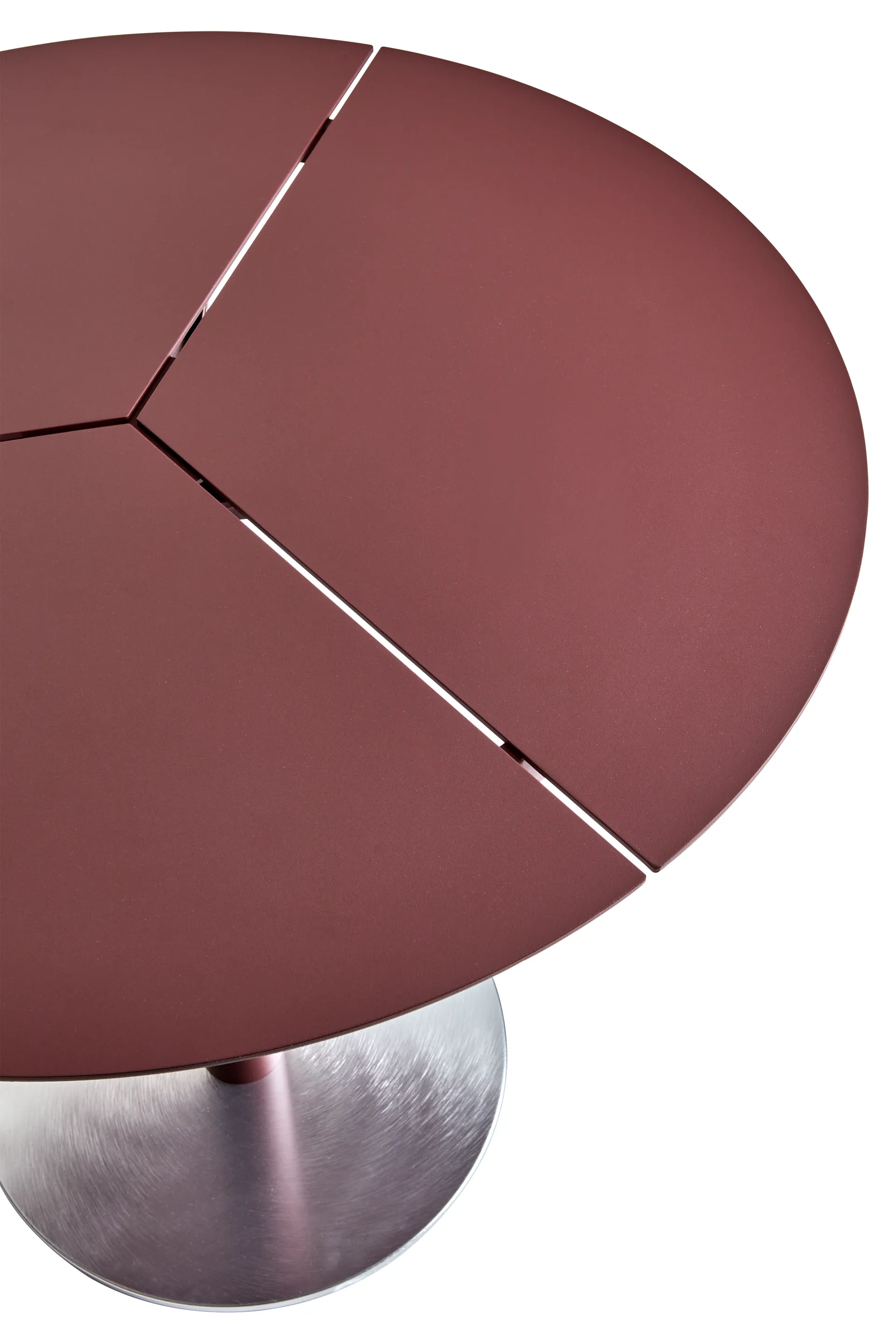 Peace Bistro Café-Tisch Ø80 cm Zin red Brafab