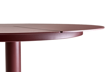 Peace Bistro Café-Tisch Ø80 cm Zin red - undefined - Brafab