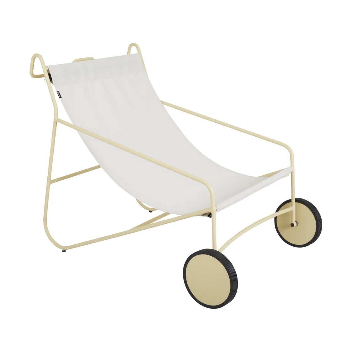 Poul Chair Lounge-Sessel, Lemon-off white Brafab
