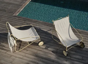 Poul Chair Lounge-Sessel - Lemon-off white - Brafab