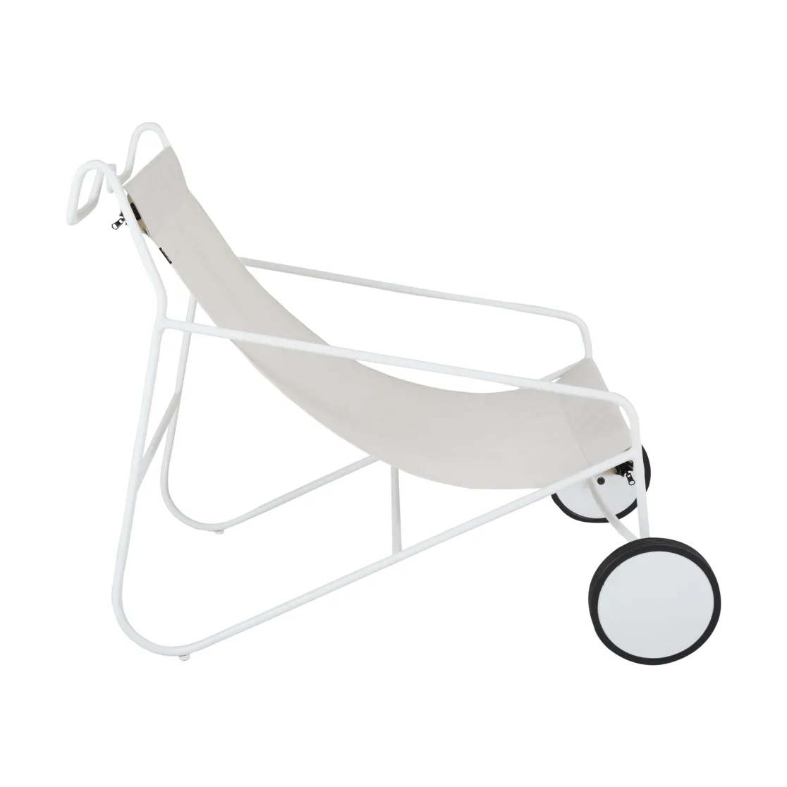 Poul Chair Lounge-Sessel, Weiß Brafab