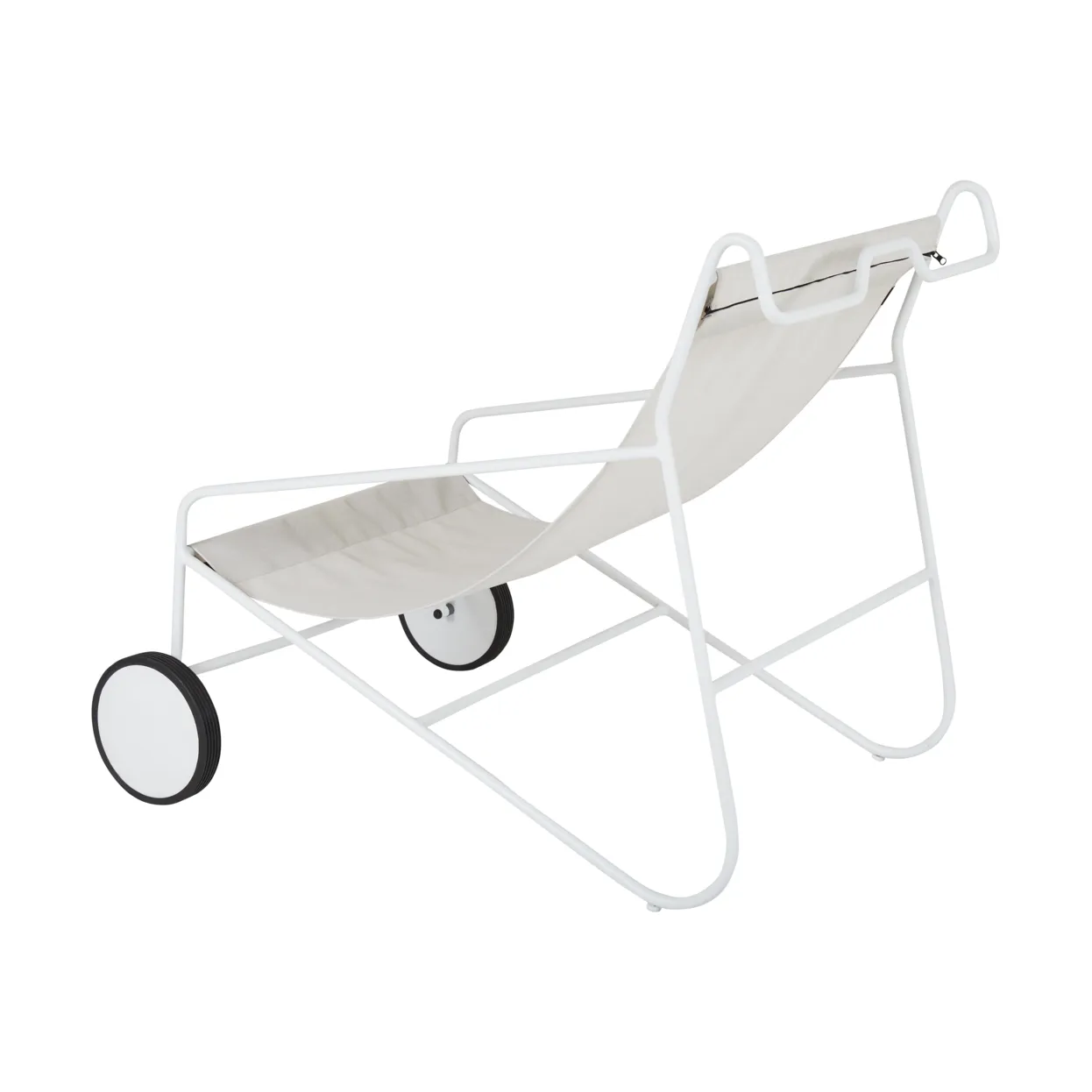 Poul Chair Lounge-Sessel, Weiß Brafab